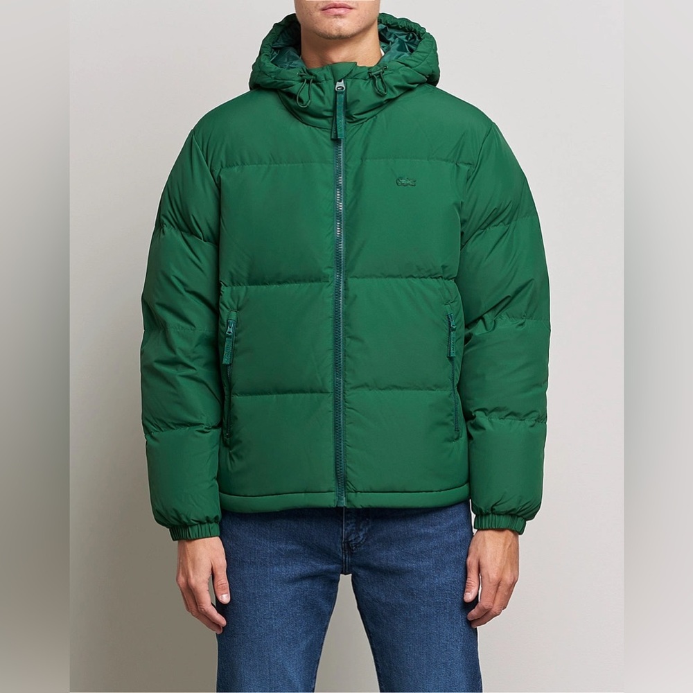 LACOSTE Men's Water-Repellent Puffer Jacket